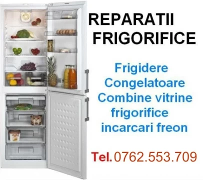 Reparatii frigidere si congelatoare Moreni
